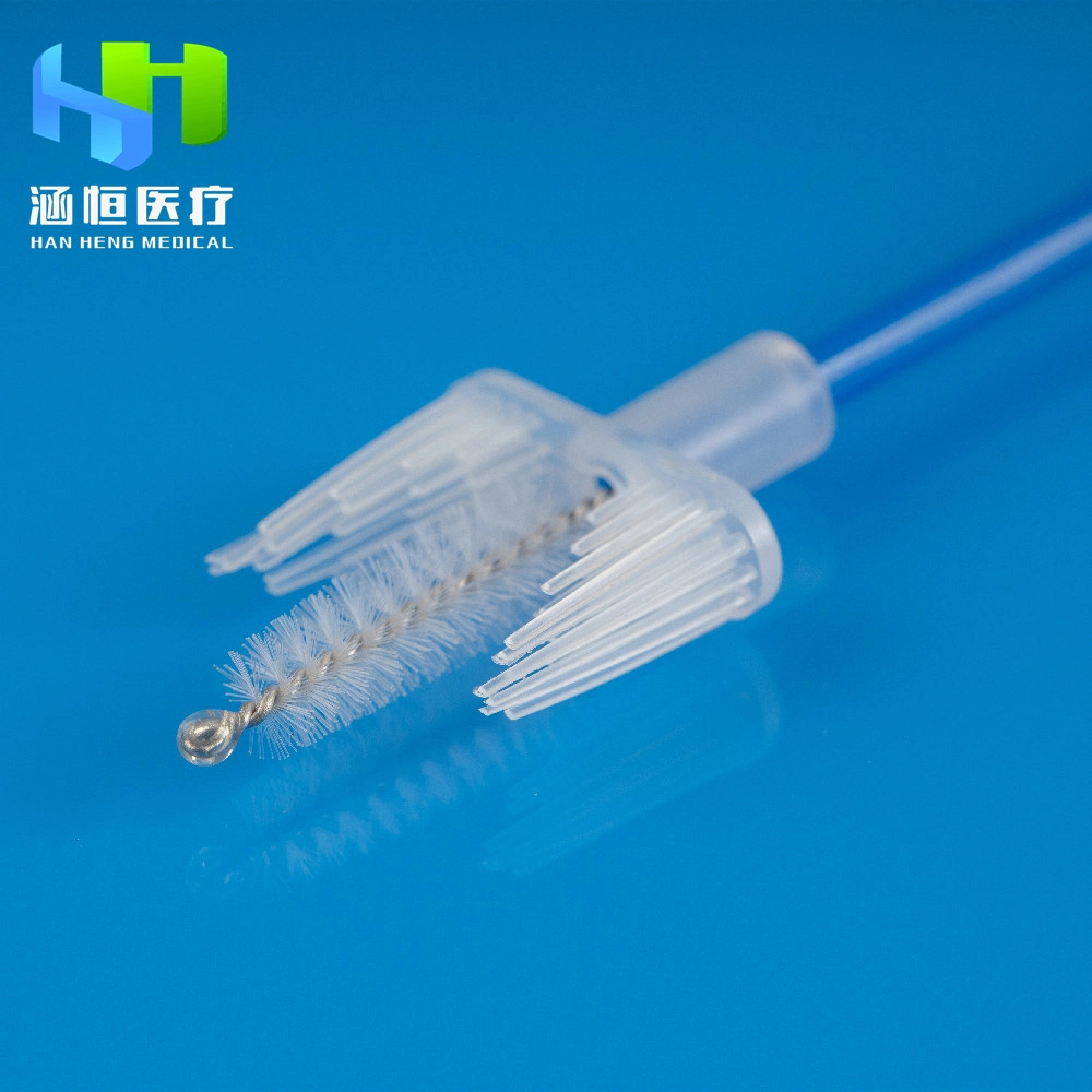 Eo Sterile PE Material Cervical Cytology Cervix Tct Lct Test Broom Head Brush with CE