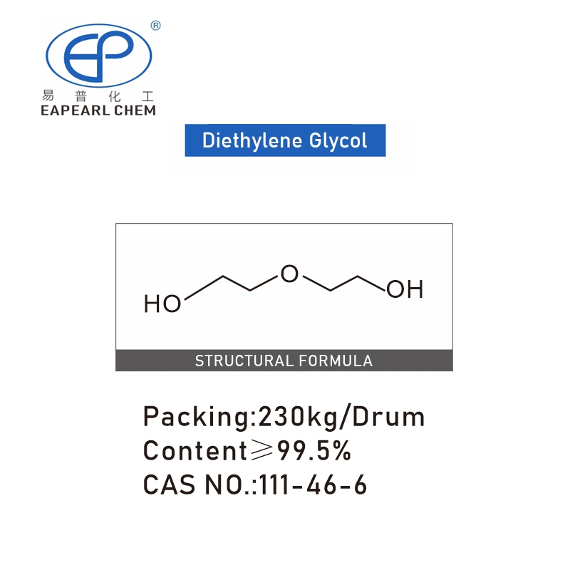 Hot Selling High Purity Diethylene Glycol Transparent Liquid Bulk Price