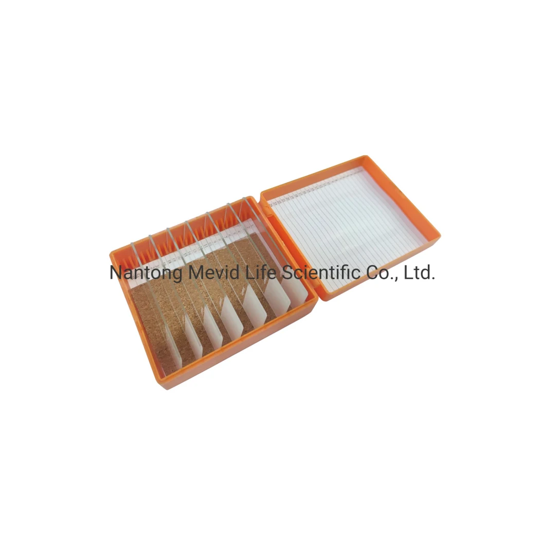 Laboratory Consumable Microscope Slide Storage Boxes with Highly Polished