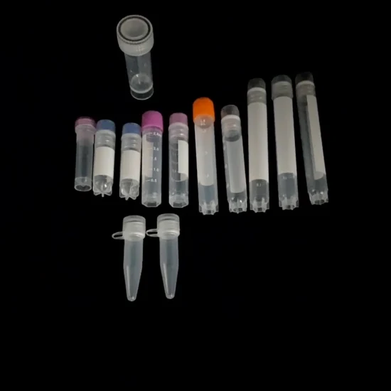 Plastic Lab 1.8ml 2ml Freezing Cryogenic Cryo Vials Tube Cryovial