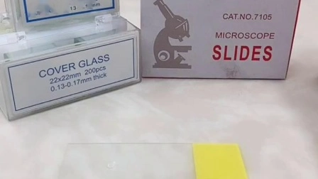 Good Feedback Disposable Microscope Coer Slides, Various Specification