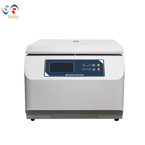 Samy Table Top Low Speed Prp Angle 5ml 10ml 15ml 50ml Rotor Tube Centrifuge and Refrigerated Medical Centrifuge for Laboratory and Hospital